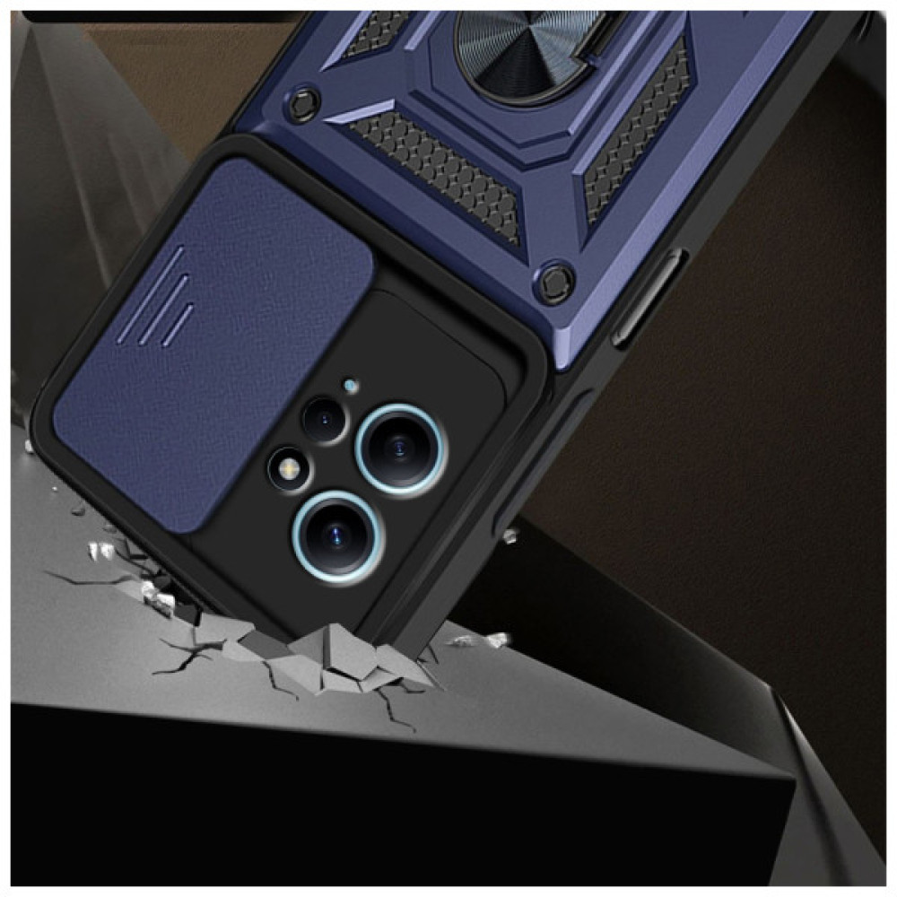 Чохол до мобільного телефона BeCover Military Xiaomi Redmi Note 12 4G Blue (709156) Чохол до мобільного телефона BeCover Military Xiaomi Redmi Note 12 4G Blue (709156)