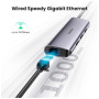Концентратор Ugreen USB3.0 Type-C to USB 3.0x3/RJ45/ CM236 (60718) Концентратор Ugreen USB3.0 Type-C to USB 3.0x3/RJ45/ CM236 (60718)