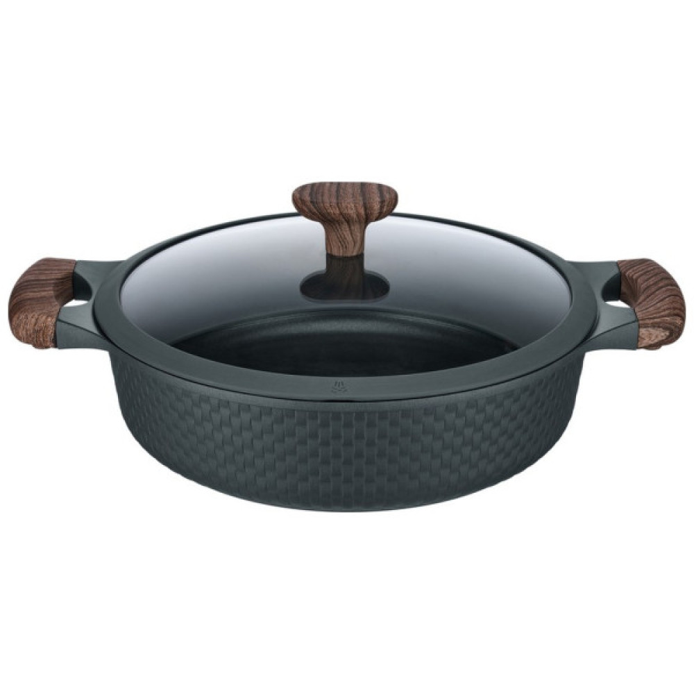 Сотейник Resto Ran чорний 28 см 4,1 л (93906)