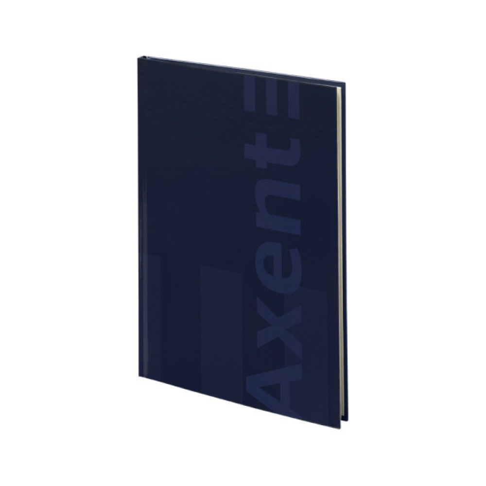 Книга записна Axent A4 One color, 96 аркушів клітинка, синій (8426-3-A)