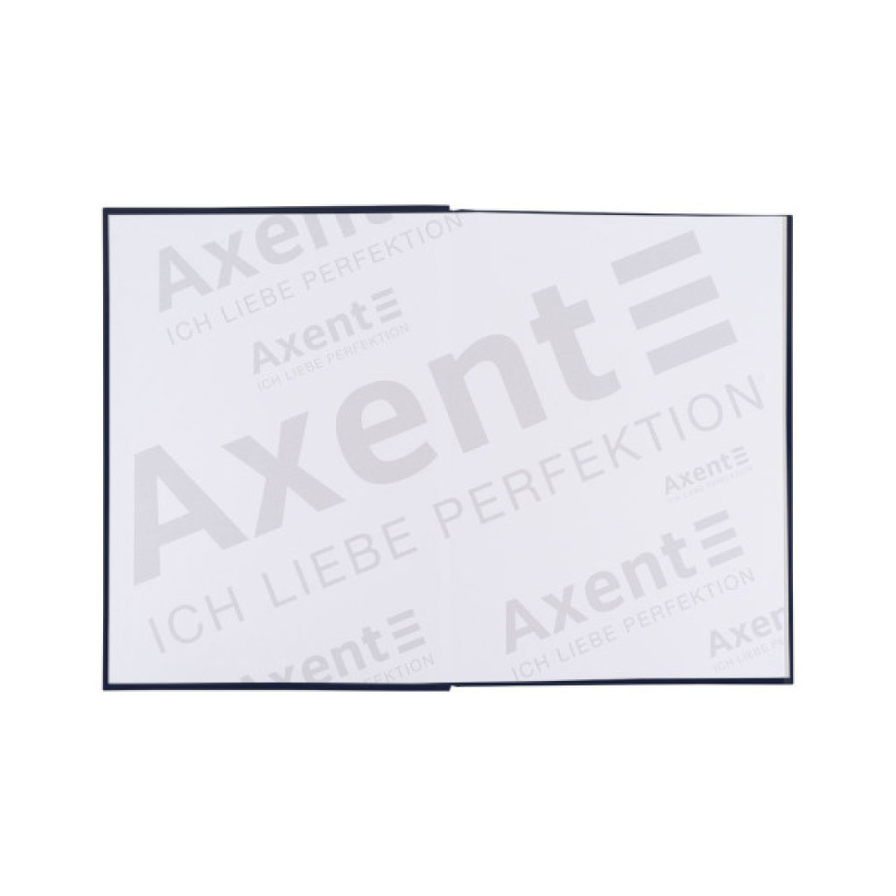 Книга записна Axent A4 One color, 96 аркушів клітинка, синій (8426-3-A)