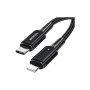 Дата кабель USB-C to Lightning 2.0m 20W black Essager (EXCTL-CGA01)