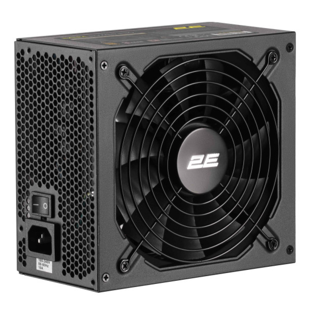 Блок живлення 2E GAMING Extra Power Pro ATX3.1 GEN5.0  (1000W), >90%, 80+ Gold, 140мм, 1xMB 24pin(20+4), 2xCPU 8pin(4+4), 3xMolex, 6xSATA, 4xPCIe 8pin(6+2), 1xPCIe GEN5 16pin, Full Modular
