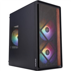 Корпус для ПК 1stPlayer WD1-BK-3F1