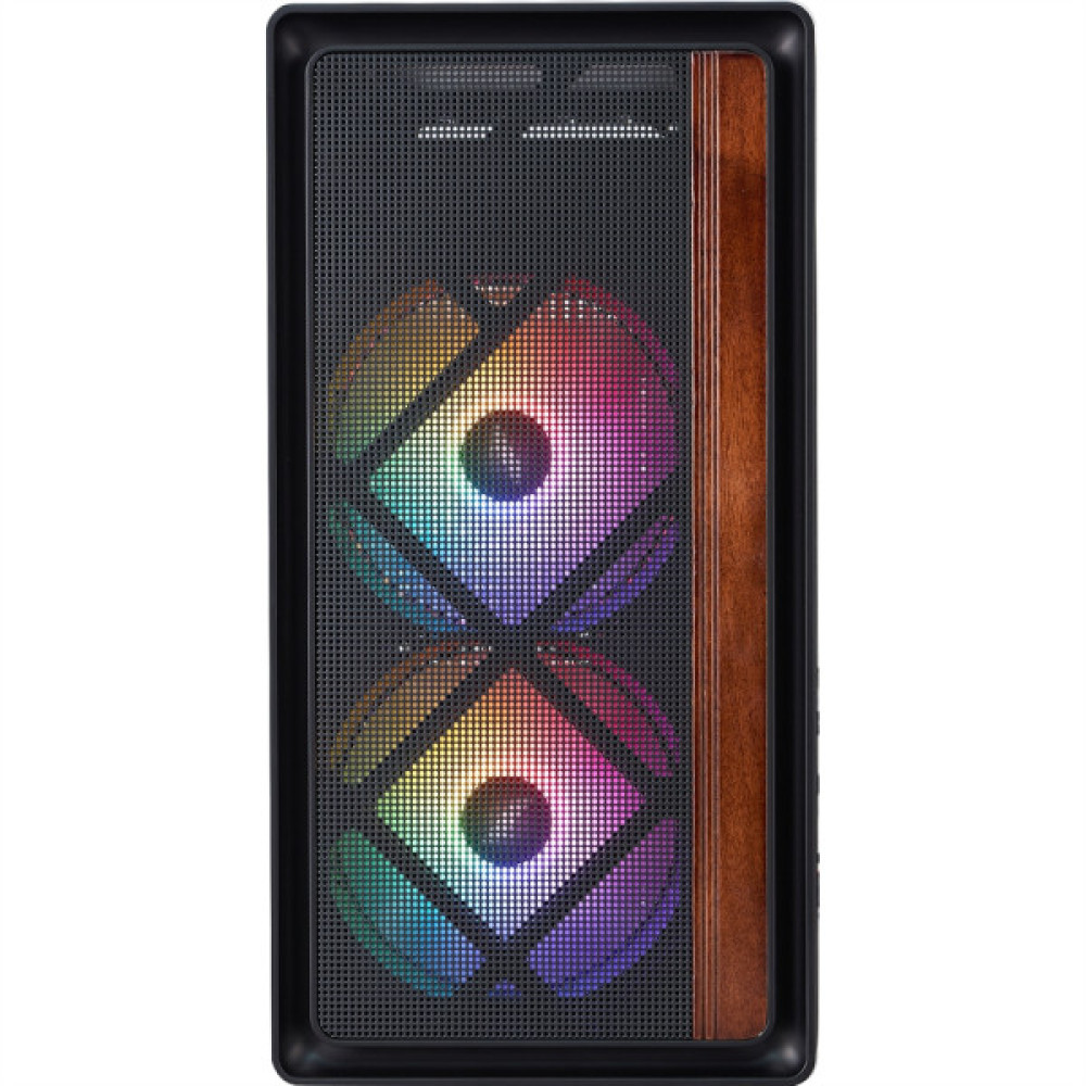 Корпус для ПК 1stPlayer WD1-BK-3F1