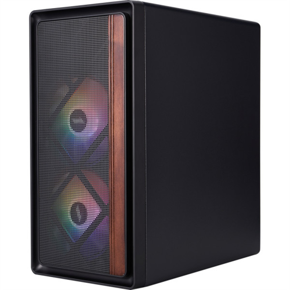 Корпус для ПК 1stPlayer WD1-BK-3F1