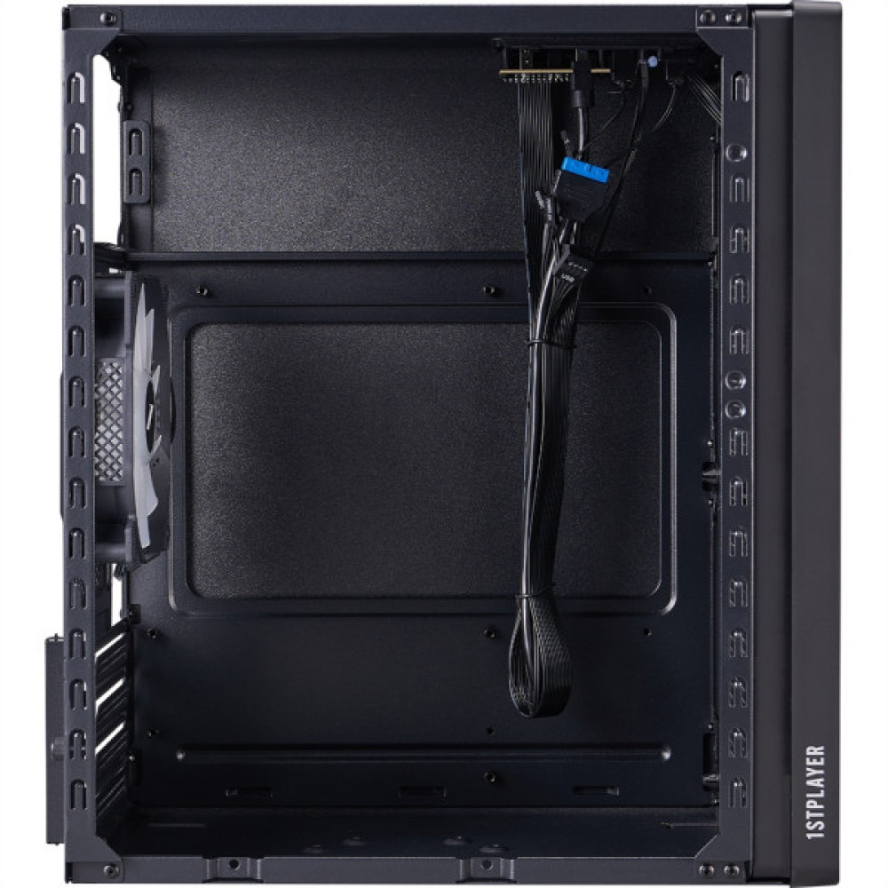 Корпус для ПК 1stPlayer WD1-BK-3F1
