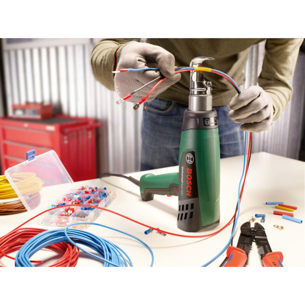 Фен будівельний Bosch UniversalHeat 600 1800Вт 50/300/600°C 200/350/500л·хв 0.53кг