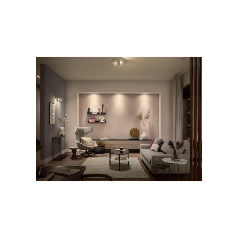 Розумна лампочка Philips GU10 5W(50Вт) 2200K-6500K Tunable white ZigBee Bluetooth (929001953309)