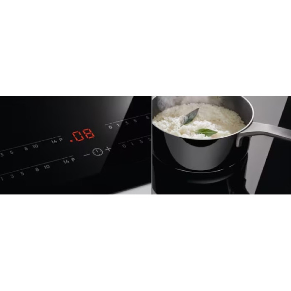 Варильна поверхня Electrolux індукційна, 60см, Hob2Hood, чорний