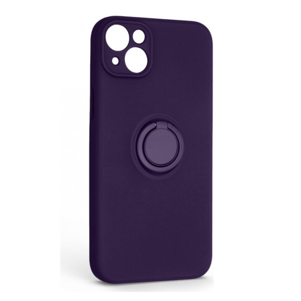 Чохол до мобільного телефона Armorstandart Icon Ring Apple iPhone 14 Plus Dark Purple (ARM68701) Чохол до мобільного телефона Armorstandart Icon Ring Apple iPhone 14 Plus Dark Purple (ARM68701)