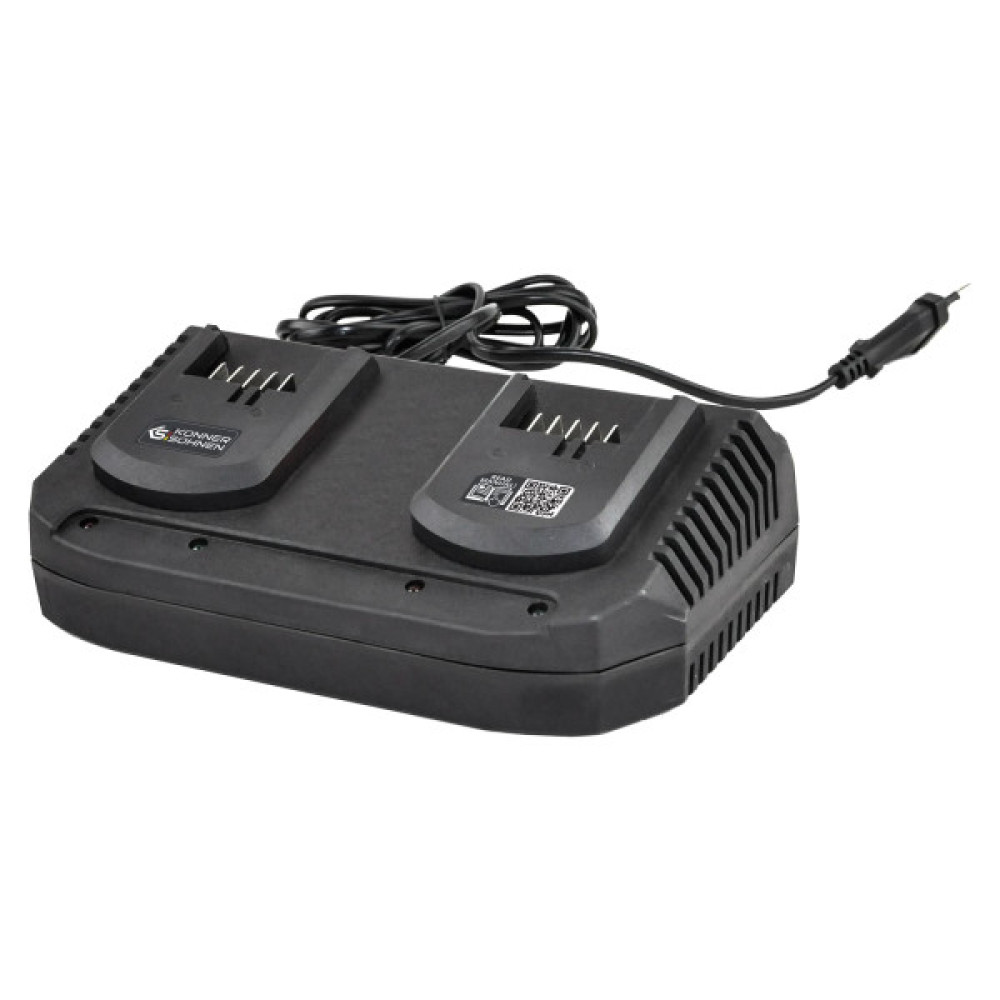 Зарядний пристрій Konner&Sohnen KS C35A-2 20V 230В 2х3.5А 0.89кг
