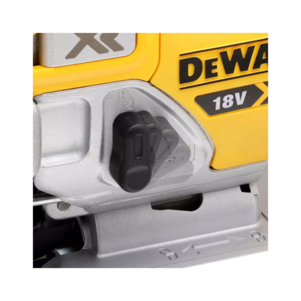 Електролобзик DeWALT 18В XR Li-lon, безщітковий (без АКБ та ЗП) (DCS334N)