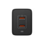 Зарядний пристрій Spigen 2xUSB-C PD 47W black (ACH09457)