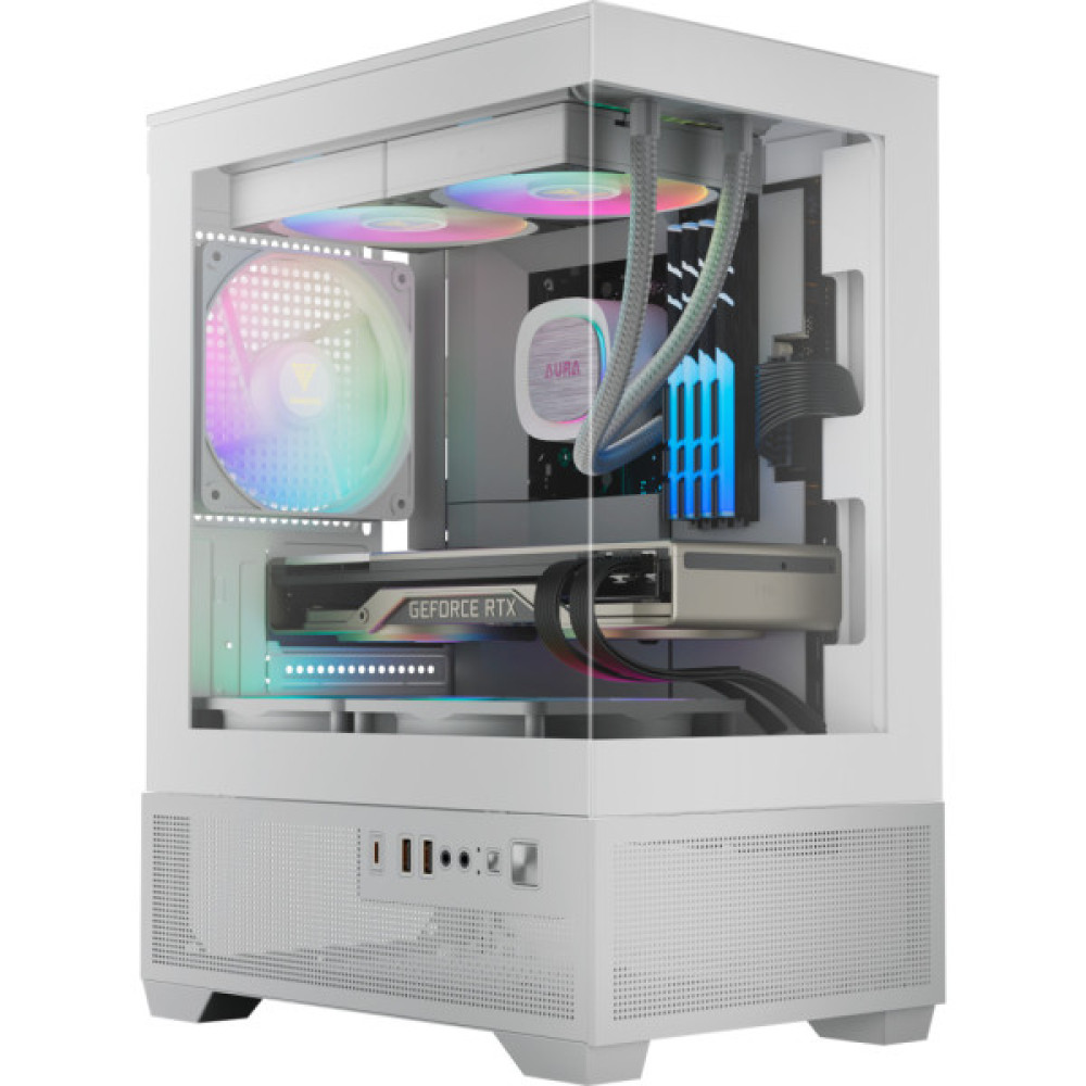 Корпус для ПК Gamdias AURA GC9M ELITE WH ARGB (4711514503142)