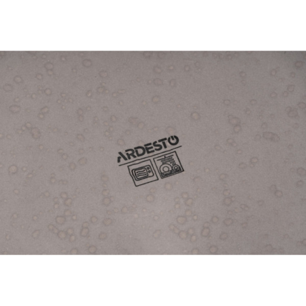 Тарілка ARDESTO Trento Dessert 20,5 см Grey (AR2920TG)