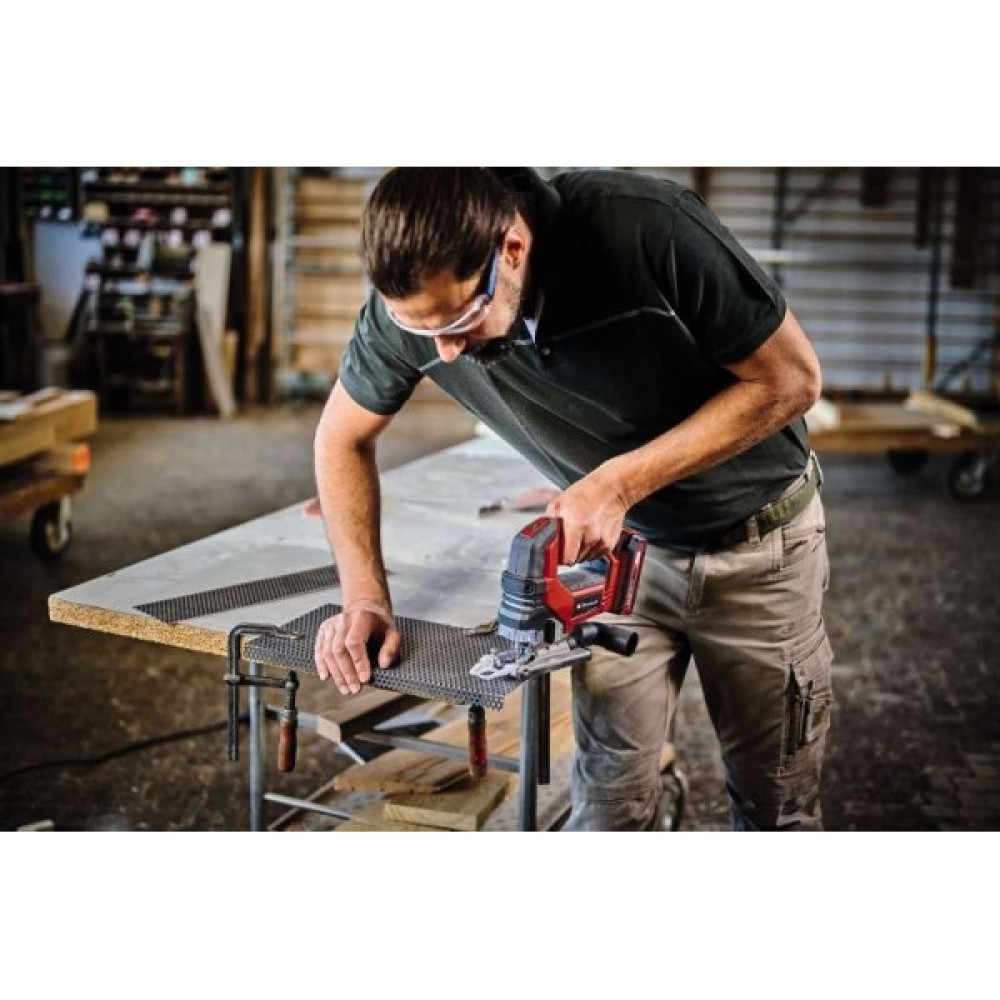 Лобзик акумуляторний Einhell Professional TP-JS 18/135 Li BL - Solo PXC 18В 3500об/хв плавний пуск хід 26мм 2.2кг без АКБ та ЗП