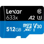 Карта пам'яті Lexar 512GB microSDXC class 10 UHS-I 633x (LSDMI512BB633A) Карта пам'яті Lexar 512GB microSDXC class 10 UHS-I 633x (LSDMI512BB633A)