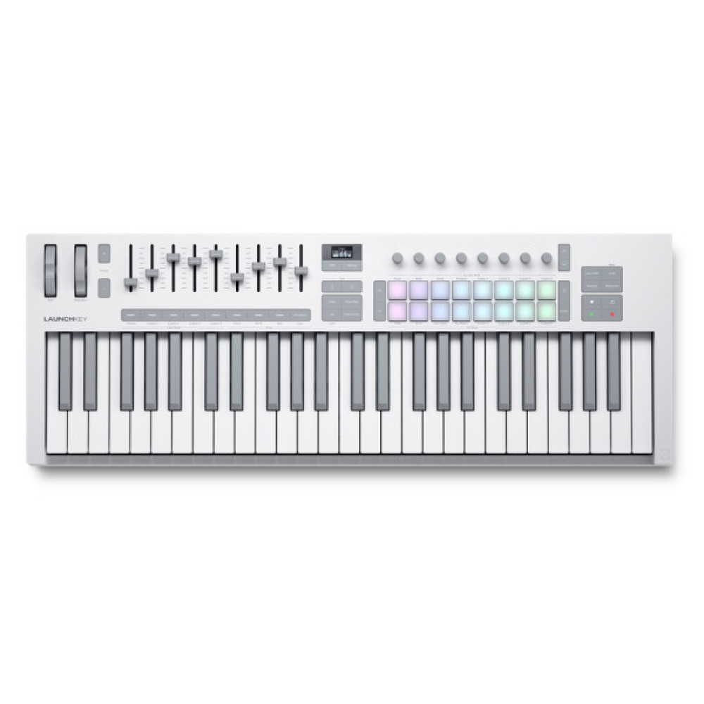 MIDI-клавіатура Novation Launchkey 49 MK4 White Edition (301235)