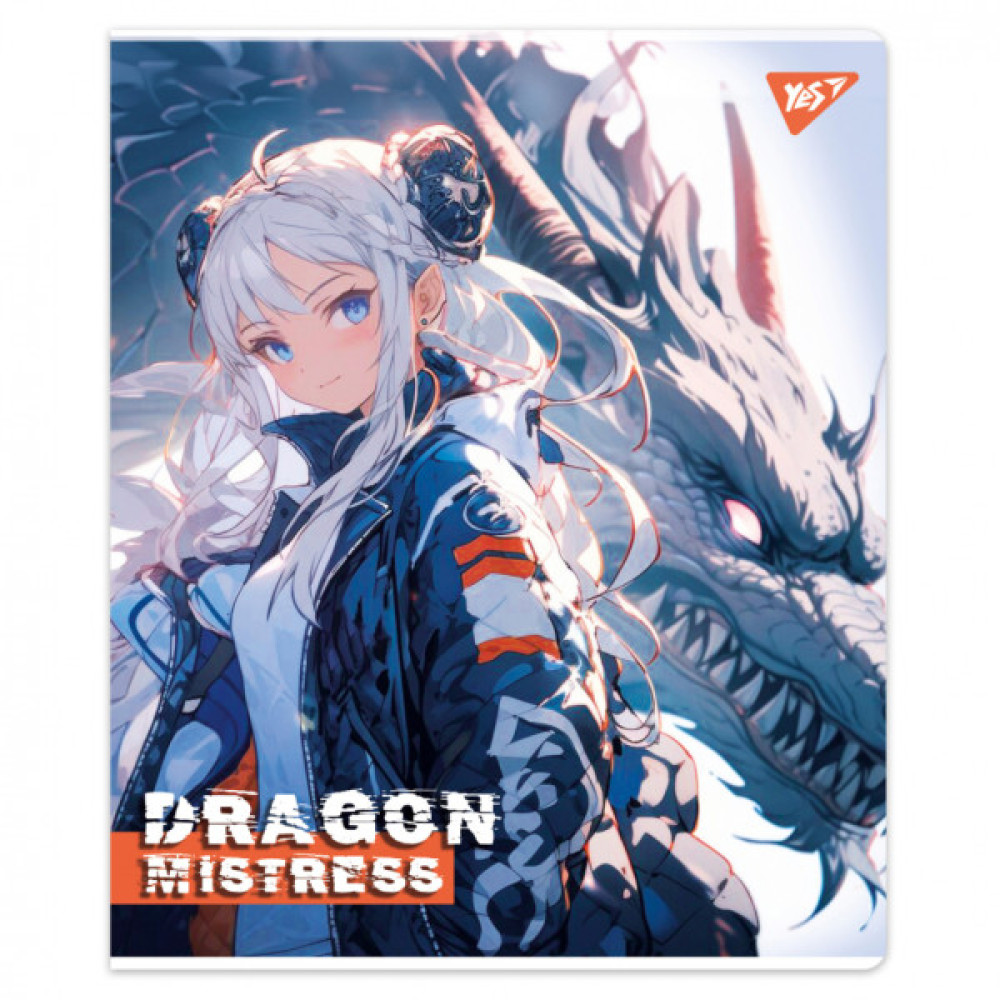 Зошит Yes Dragon mistress А5 18 аркушів клітинка (767516)