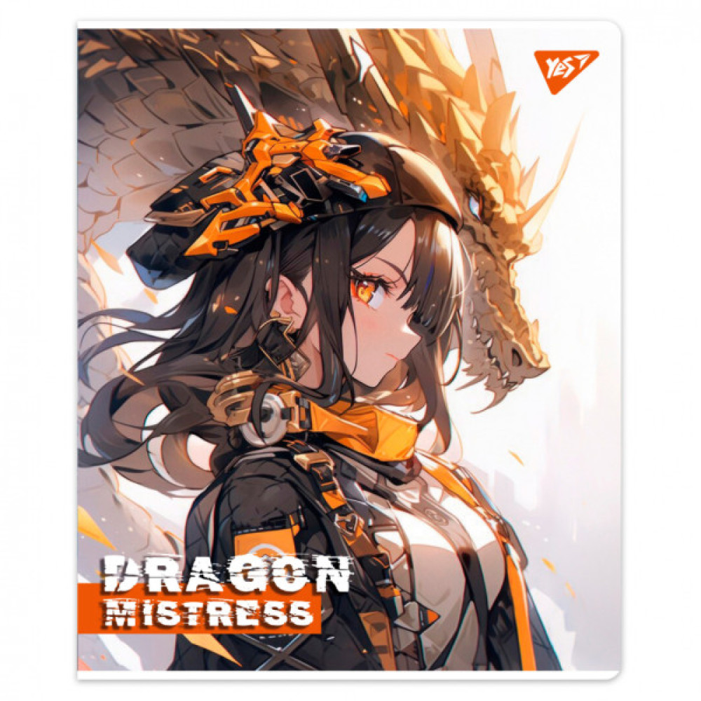 Зошит Yes Dragon mistress А5 18 аркушів клітинка (767516)