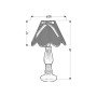Настільна лампа Candellux 41-04710 LOLA (41-04710) Настільна лампа Candellux 41-04710 LOLA (41-04710)