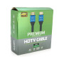 Кабель мультимедійний HDMI M to HDMI M 20.0m V2.0 4Kx2K black Merlion (YT-HDMI(M)/(M)4KV2.0-20m/19122)