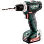 Шурупокрут-дриль акумуляторний Metabo PowerMaxx SB 12 Set 12В 2x2А·год 17·40Нм 0-360·0-1400об/хв 1.1кг