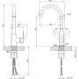 Змішувач Kroner Main-C030 (CV020441)