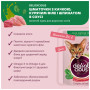 Вологий корм для кішок Delickcious Шматочки з качкою, курячим філе і шпинатом в соусі 85 г (4820269143142) Вологий корм для кішок Delickcious Шматочки з качкою, курячим філе і шпинатом в соусі 85 г (4820269143142)