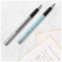 Ручка пір'яна Waterman ALLURE Chrome CT FP F + Картриджі Mini блістер (13 314b2) Ручка пір'яна Waterman ALLURE Chrome CT FP F + Картриджі Mini блістер (13 314b2)