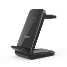 Зарядний пристрій Choetech Wireless 3-in-1 15W black (T608-F) Зарядний пристрій Choetech Wireless 3-in-1 15W black (T608-F)