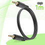 Кабель Belkin jack 3.5 > jack 3.5 (M/M) 1м, чорний