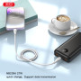 Дата кабель USB-C to Lightning 1.0m 27W High Elastic Zeus XO (NBQ239A_White)