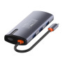 Порт-реплікатор ColorWay Docking Station USB-C 6-в-1 Type C PD 100W/USB3.0х3/USB2.0/RJ45 (CW-HUB03) Порт-реплікатор ColorWay Docking Station USB-C 6-в-1 Type C PD 100W/USB3.0х3/USB2.0/RJ45 (CW-HUB03)