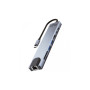 Концентратор Media-Tech USB-C 8-in-1 HDMI 4K/2xUSB-A/2xUSB-C/RJ45/SD/TF/PD 100W USB3.1 (MT5046) Концентратор Media-Tech USB-C 8-in-1 HDMI 4K/2xUSB-A/2xUSB-C/RJ45/SD/TF/PD 100W USB3.1 (MT5046)