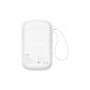 Батарея універсальна Baseus Qpow Pro+ 20000mAh 22,5W, PD/3.0, QC/3.0, FCP, AFC, built-in USB-C cable, white (P10067103213-00) Батарея універсальна Baseus Qpow Pro+ 20000mAh 22,5W, PD/3.0, QC/3.0, FCP, AFC, built-in USB-C cable, white (P10067103213-00)