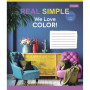 Зошит 1 вересня А5 We love color! 36 аркушів, клітинка (766676) Зошит 1 вересня А5 We love color! 36 аркушів, клітинка (766676)