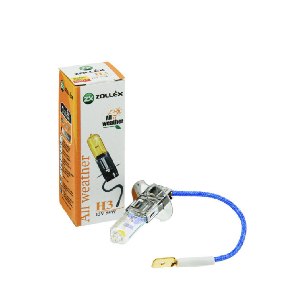 Автолампа Zollex H3 12V 55W All weather (2860924)