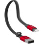Дата кабель USB 2.0 AM to Lightning 0.23m 2A black/red Baseus (CALMBJ-B91) Дата кабель USB 2.0 AM to Lightning 0.23m 2A black/red Baseus (CALMBJ-B91)