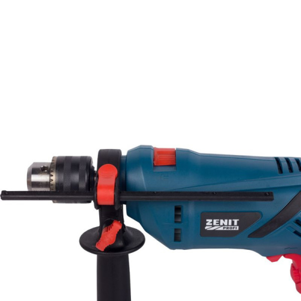Дриль ударний Зеніт ЗДП-1200 Профи 1200Вт зубчастий патрон 16мм 0-2750об/хв 2.6кг