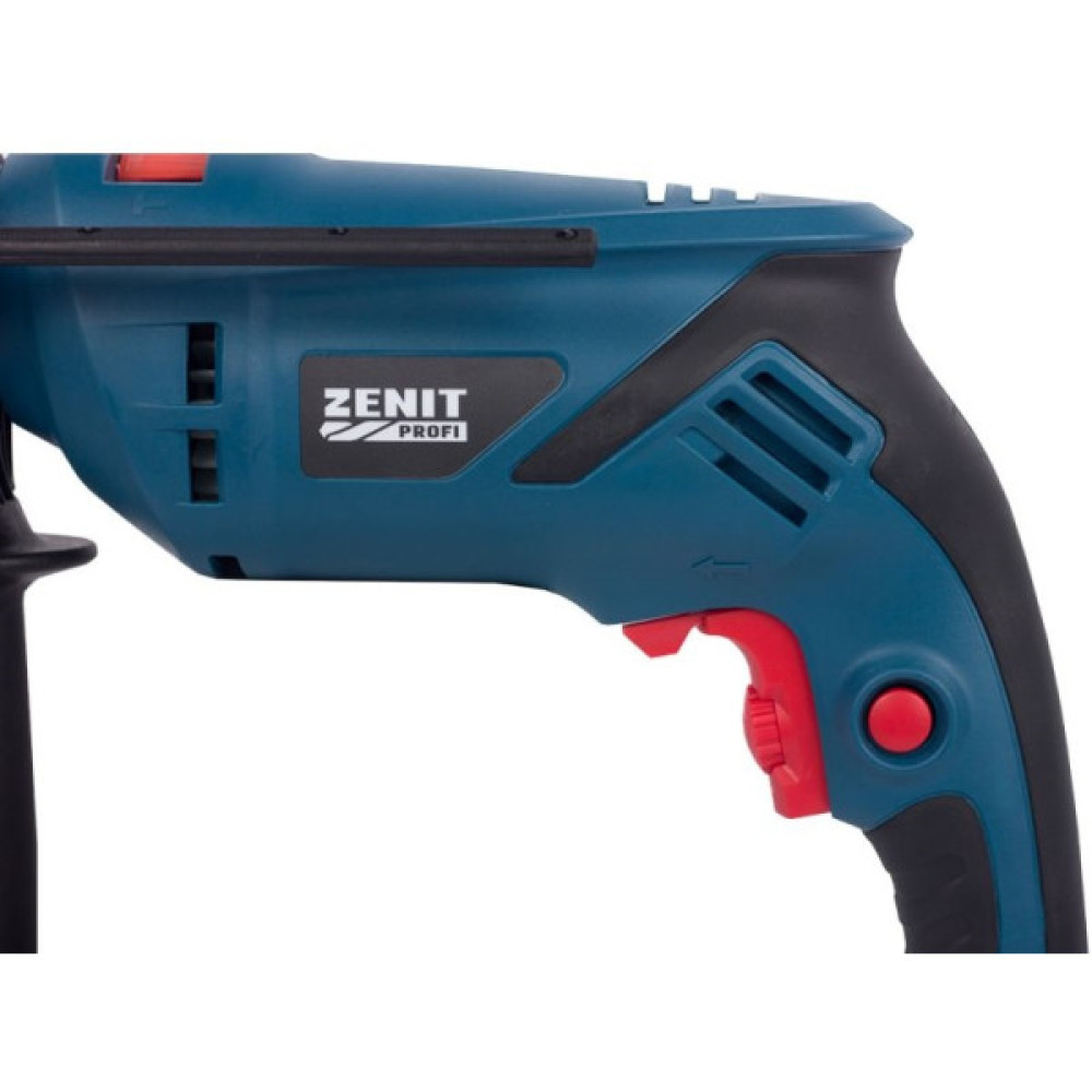 Дриль ударний Зеніт ЗДП-1200 Профи 1200Вт зубчастий патрон 16мм 0-2750об/хв 2.6кг