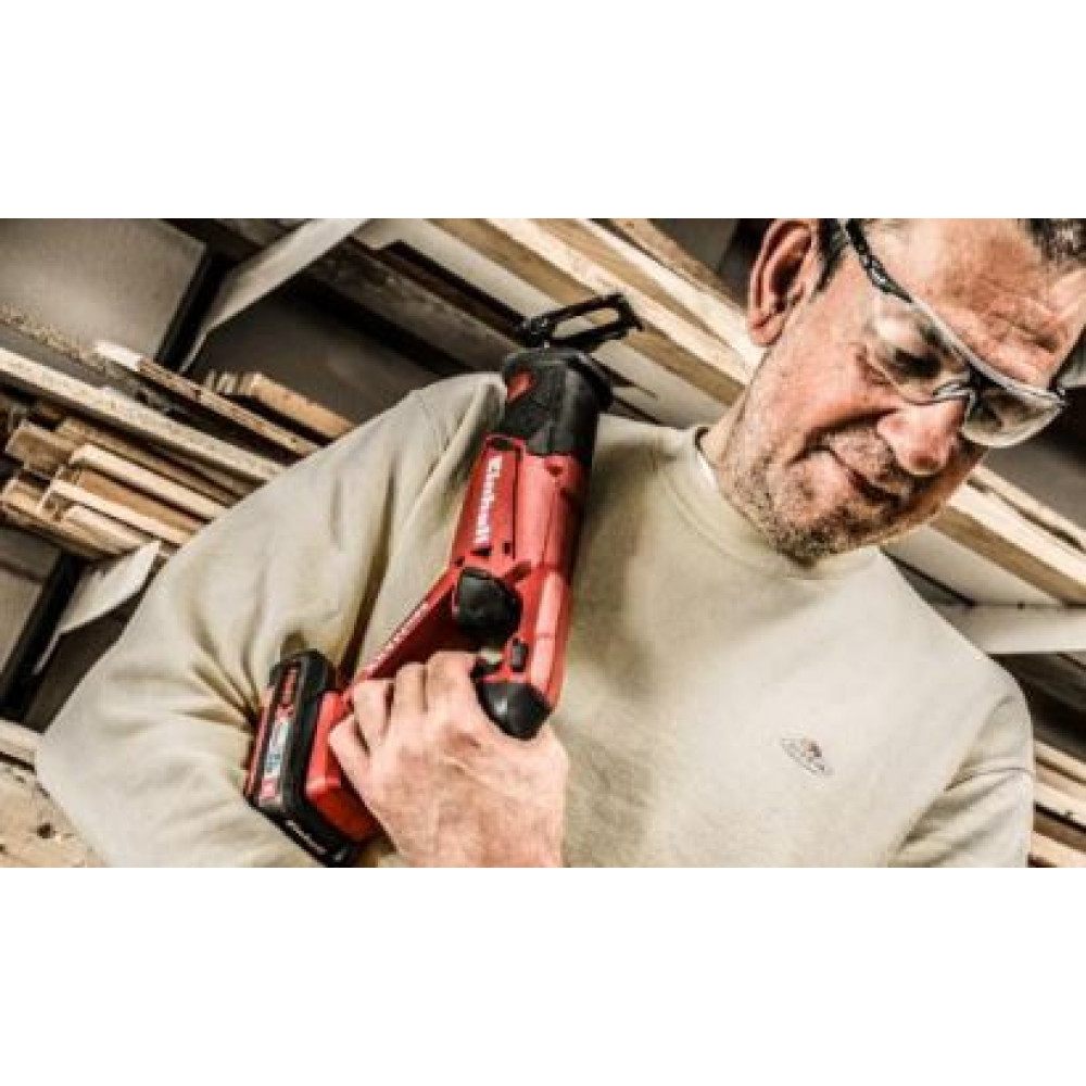 Пила шабельна акумуляторна Einhell TE-AP 18/22LI-Solo PXC 18В пропил 100мм хід 22мм 2кг без АКБ та ЗП