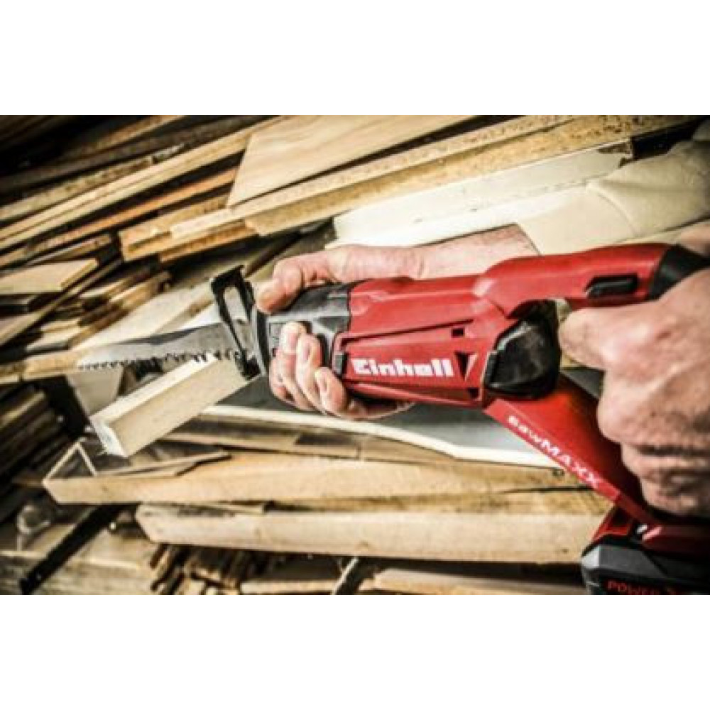 Пила шабельна акумуляторна Einhell TE-AP 18/22LI-Solo PXC 18В пропил 100мм хід 22мм 2кг без АКБ та ЗП