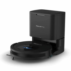 Робот-пилосос Rowenta миючий X-Plorer Serie 85+, 6000ПаВт, h=9.7см, 0.26л, конт пил -0.29л, автон. робота до 270хв, самоочистка, чорний