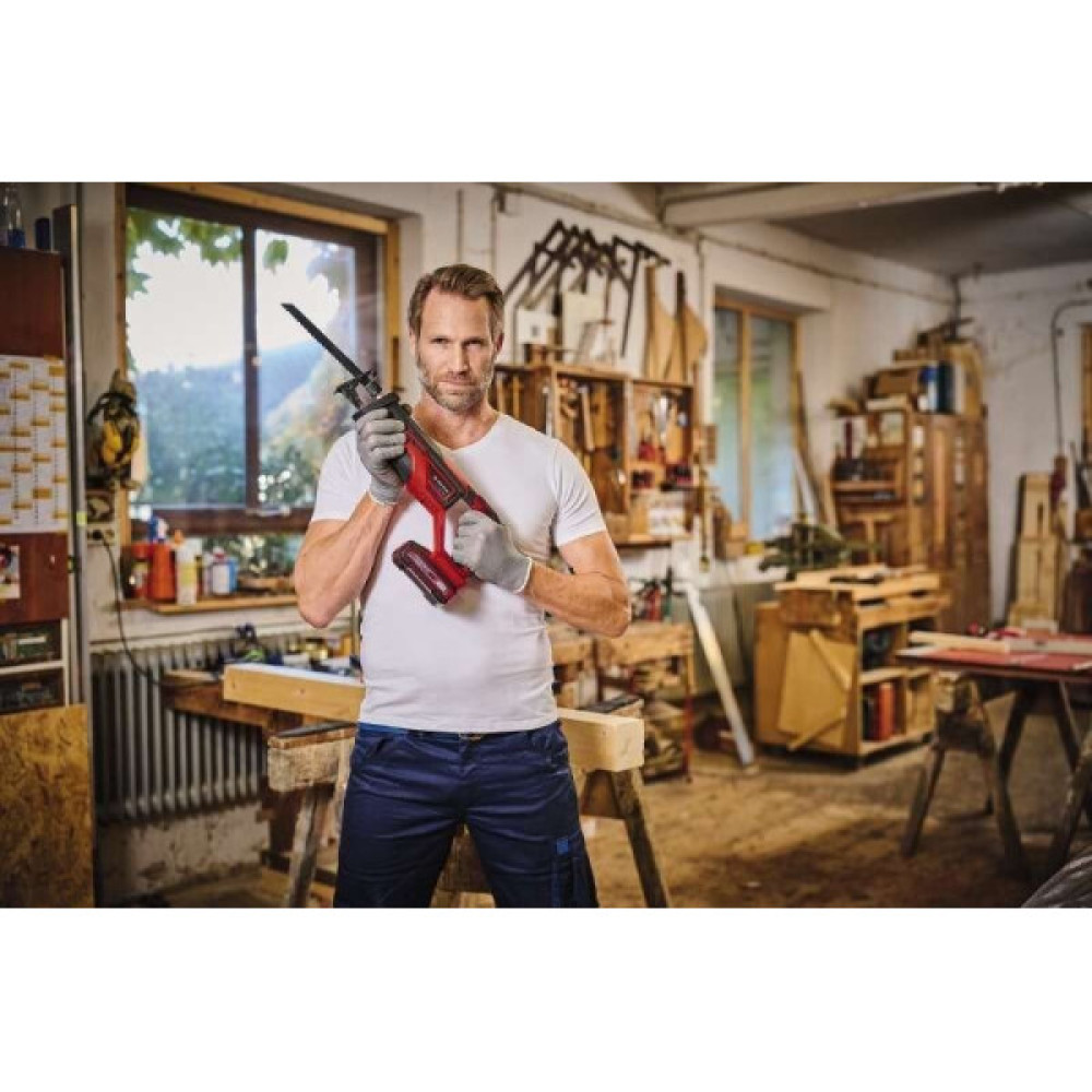 Пила шабельна акумуляторна Einhell TE-AP 18/26LI - Solo PXC 18В пропил 180мм хід 26мм 2.1кг без АКБ та ЗП