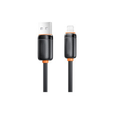 Дата кабель USB 2.0 AM to Lightning 1.0m 3A black XO (NB302-AI.black)