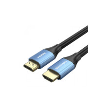Кабель мультимедійний HDMI M to HDMI M 3.0m V2.0 4K60Hz aluminum alloy blue Vention (ALHSI)