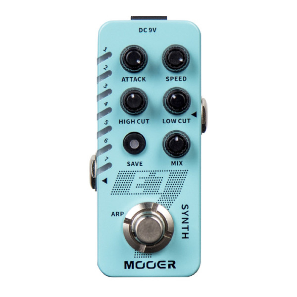 Педаль ефектів Mooer E7 Polyphonic Guitar Synth