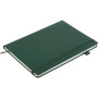 Книга записна Buromax Etalon 190x250 мм 96 аркушів в клітинку обкладинка зі штучної шкіри Зелена (BM.292160-04) Книга записна Buromax Etalon 190x250 мм 96 аркушів в клітинку обкладинка зі штучної шкіри Зелена (BM.292160-04)